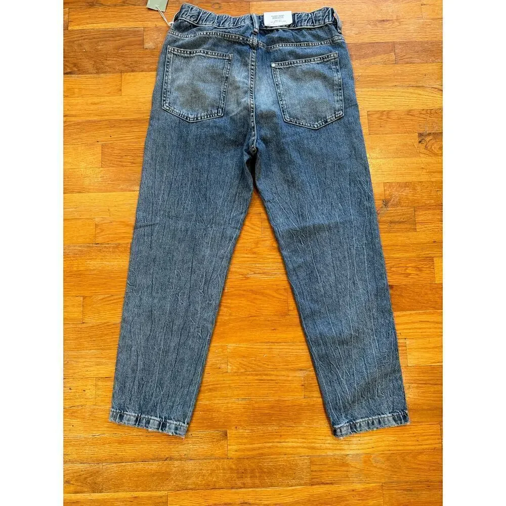 H&M kid’s relaxed Tapered coupe Fuselee Decontractee small NWT